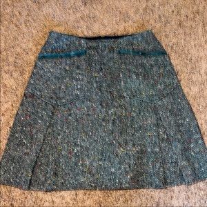 Vintage College Town wool skirt with pockets